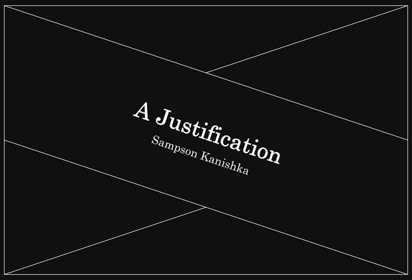 How to Build With a Pen: A Justification